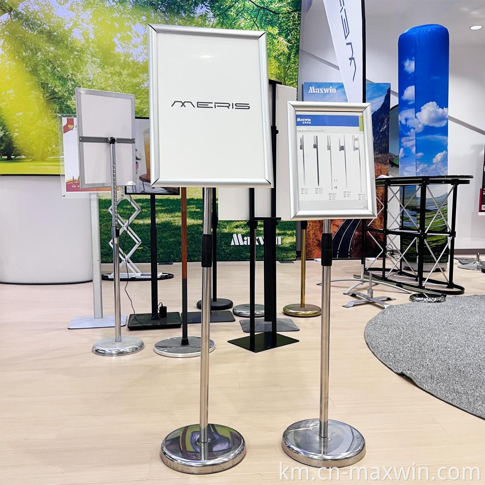 A3 សញ្ញាអ្នកកាន់សញ្ញា A3 ឈរ A3 Sign Holder Stand